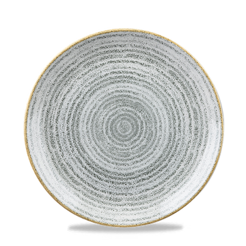 Homespun Stone Grey Coupe Plate 21.7cm